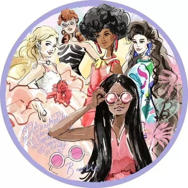 Пазл Ravensburger Round Barbie 500 елементів (4005555014942) - зображення 2