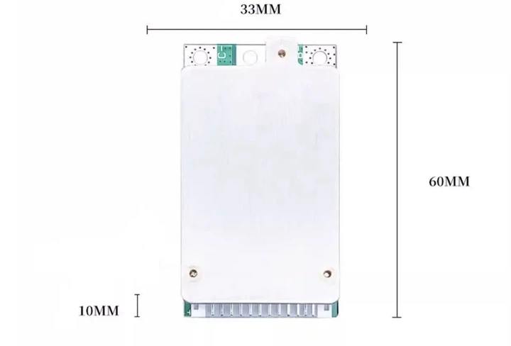 Плата BMS 13S 15A 48 вольтів для Li-Ion акумуляторів - Фото 2 Плата BMS 13S 15A 48 вольтів для Li-Ion акумуляторів - изображение 2
