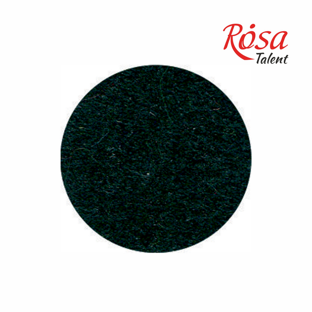 Фетр (поліестер) 21,5х28 см Чорний 180г/м2 ROSA Talent - изображение 3