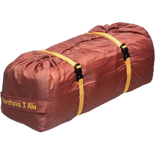 Палатка туристическая Turbat Borzhava 3 Alu Yellow (100075784) - изображение 4