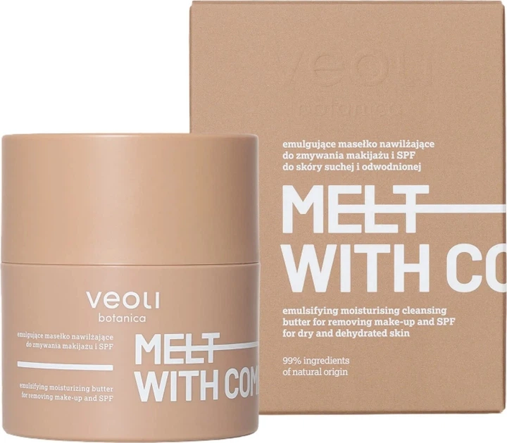 Олія для зняття макіяжу Veoli Botanica Melt With Comfort для сухої шкіри 40 г (5907190822724) - зображення 2
