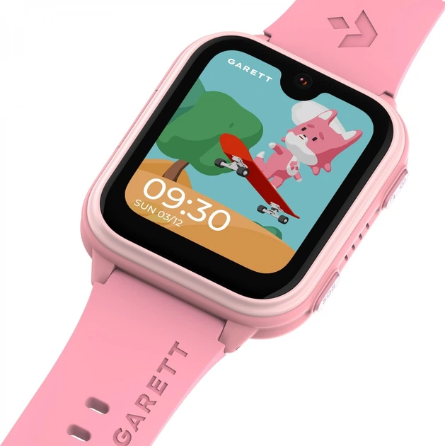 Smartwatch dla dzieci Garett Kids Vibe Ai 4G Pink (5904238487419) - obraz 4