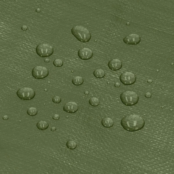 Брезент Springos 5 x 8 м 120 г/м2 Зелений (GA2127) - зображення 8