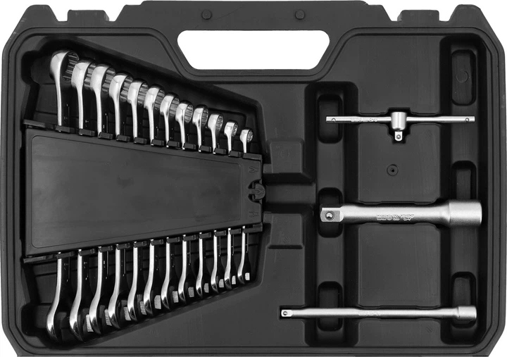 Набір інструментів YATO YT-38742 41 елемент (5906083121876) - зображення 3