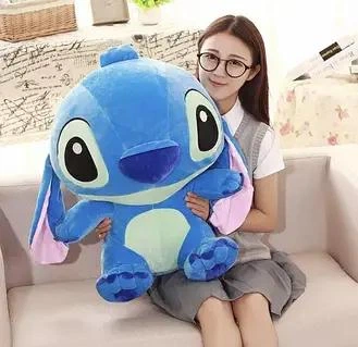 Мягкая плюшевая игрушка Stitch Стич 75 см Синий (2516) - изображение 3