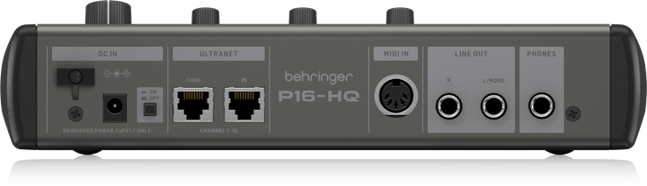 Mikser audio Behringer P16-HQ (0609-AAP86-EU1) - obraz 5