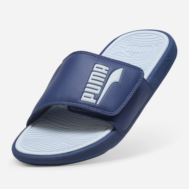 Мужские шлепанцы для пляжа Puma Cool Cat 2.0 V 39096118 39 (6UK) 25 см Blue Jewel/Lucite (4069161848049) - Фото 5 Мужские шлепанцы для пляжа Puma Cool Cat 2.0 V 39096118 39 (6UK) 25 см Blue Jewel/Lucite (4069161848049) - изображение 5