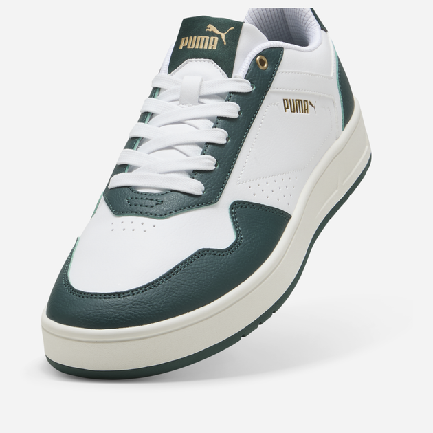 Мужские кеды низкие Puma Court Classic 39501816 46 (11UK) 30 см White/Dark Myrtle/Gold (4067983763304) - Фото 5 Мужские кеды низкие Puma Court Classic 39501816 46 (11UK) 30 см White/Dark Myrtle/Gold (4067983763304) - изображение 5