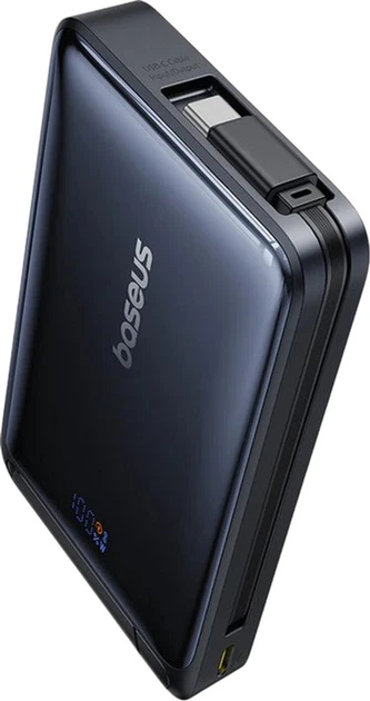 УМБ Baseus Nomos Qi2 10000 mAh 45W Black (P10078800123-00) - зображення 4