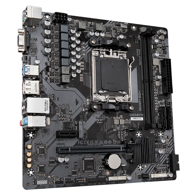 Материнська плата Gigabyte B650M S2H Socket AM5 (B650M S2H) - зображення 2