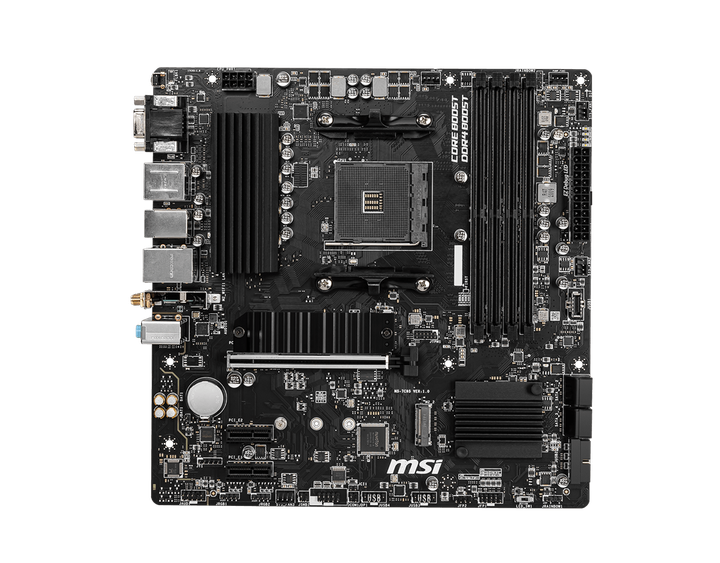 Материнська плата MSI B550M Pro-VDH Wi-Fi Socket AM4 (B550M PRO-VDH WIFI) - Фото 1 Материнська плата MSI B550M Pro-VDH Wi-Fi Socket AM4 (B550M PRO-VDH WIFI) - зображення 1