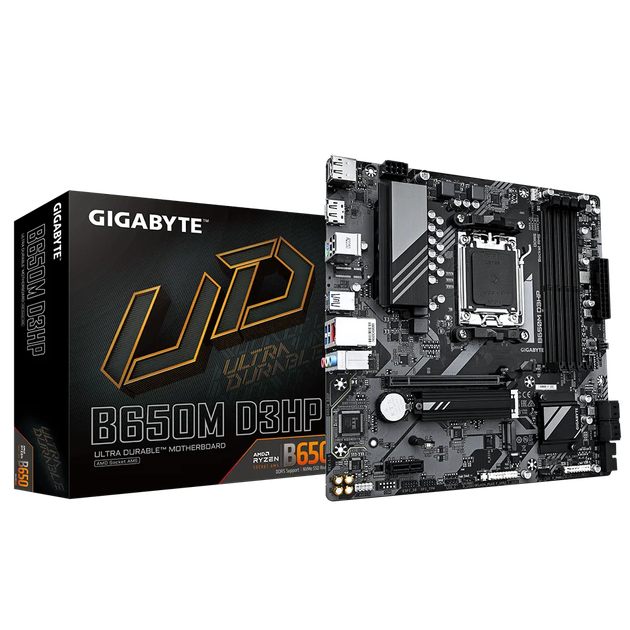 Материнська плата Gigabyte B650M D3HP Socket AM5 (B650M D3HP) - зображення 4