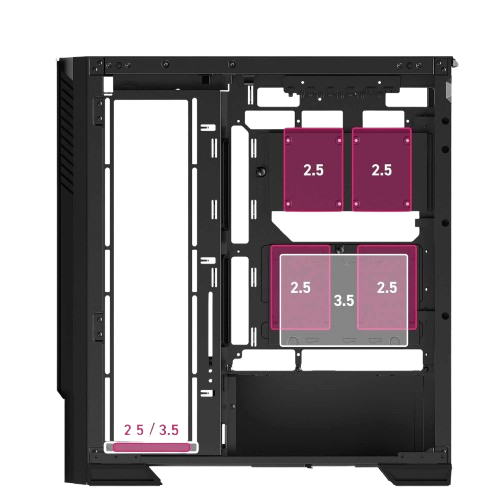 Корпус MSI MPG Velox 300R AirFlow PZ ARGB Black - зображення 2