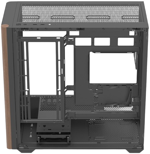 Корпус AeroCool D301A-G-BK-v2 ARGB Black (ACCS-DS03043.11) - изображение 3