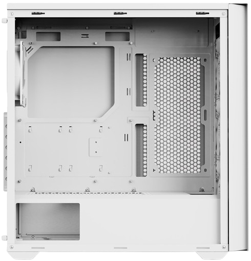 Корпус AeroCool D501A-G-WT-v2 ARGB White (ACCM-DS01043.21) - изображение 3