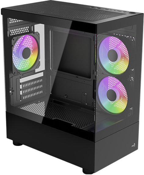 Корпус Aerocool Viewport Mini-G-BK-v2 Black (ACCM-ES09133.11) - изображение 5