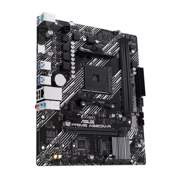Материнська плата Asus A520M-R Prime Socket AM4 (PRIME A520M-R) - Фото 3 Материнська плата Asus A520M-R Prime Socket AM4 (PRIME A520M-R) - изображение 3