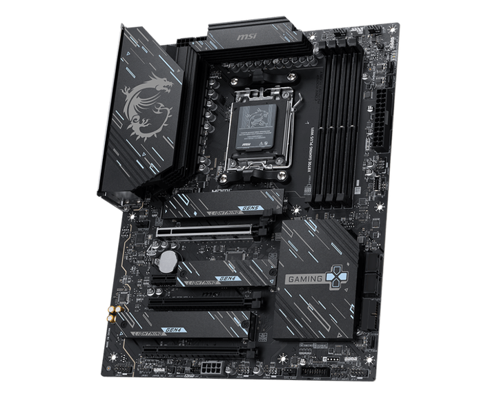 Материнська плата MSI X870E Gaming Plus WiFi Socket AM5 - зображення 2