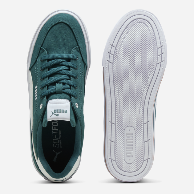 Мужские кеды низкие Puma Court Classic Vulc 39635336 44 (9.5UK) 28.5 см Emerald Ice/White (4069161519086) - Фото 4 Мужские кеды низкие Puma Court Classic Vulc 39635336 44 (9.5UK) 28.5 см Emerald Ice/White (4069161519086) - изображение 4