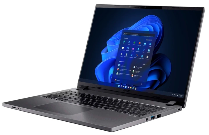 Ноутбук Acer TravelMate P2 TMP216-41-TCO (NX.BFQEL.003) Steel Gray - зображення 3