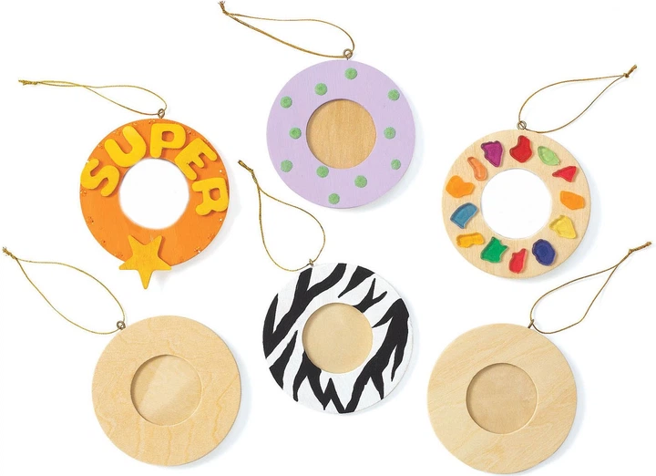 Творчий набір Colorations Прикрась власну дерев’яну фоторамку 12 елементів CHPHOTO (5710903410879) - зображення 2