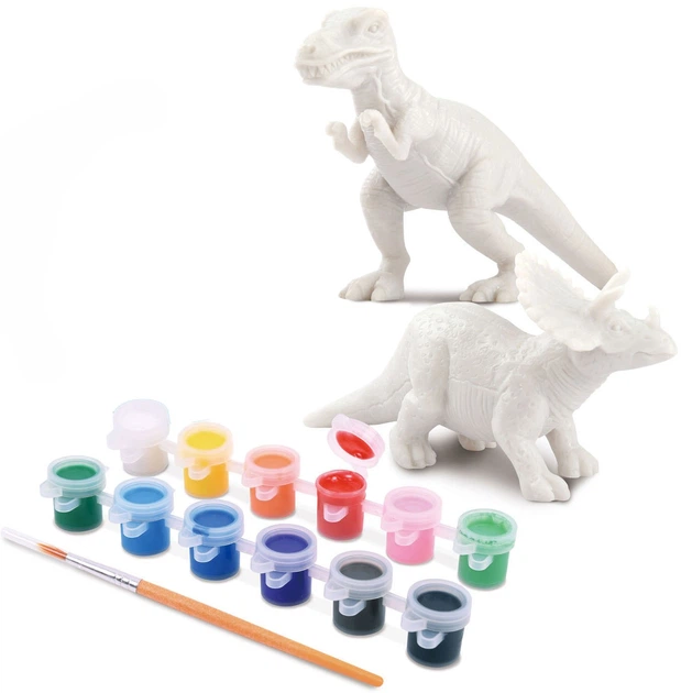 Творчий набір PlayGo Розфарбуй власних динозаврів 15 елементів 78183 (4892401781833) - зображення 2