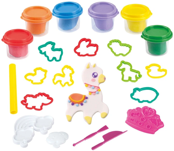 Zestaw kreatywny PlayGo Animal Farm Dough Kit 8426 (4892401084262) - obraz 2