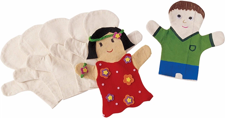 Креативний набір Colorations для декорування ручних ляльок 12 елементів CANPUP (191487012928) - зображення 4