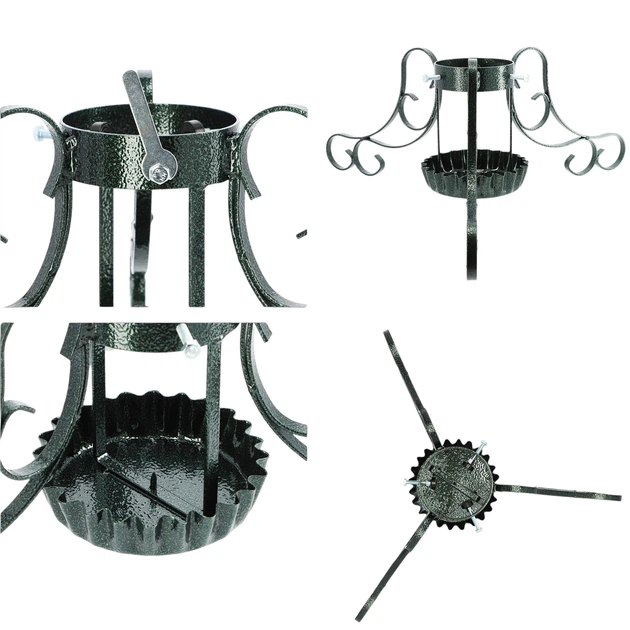 Stojak choinkowy Kadax Retro 60 cm Zielony K2458 (5903699414729) - obraz 5