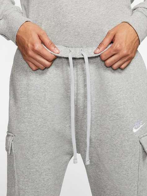 Spodnie dresowe męskie ocieplane Nike M Nsw Club Pant Cargo Bb CD3129-063 XL Szare (193147747386) - obraz 6