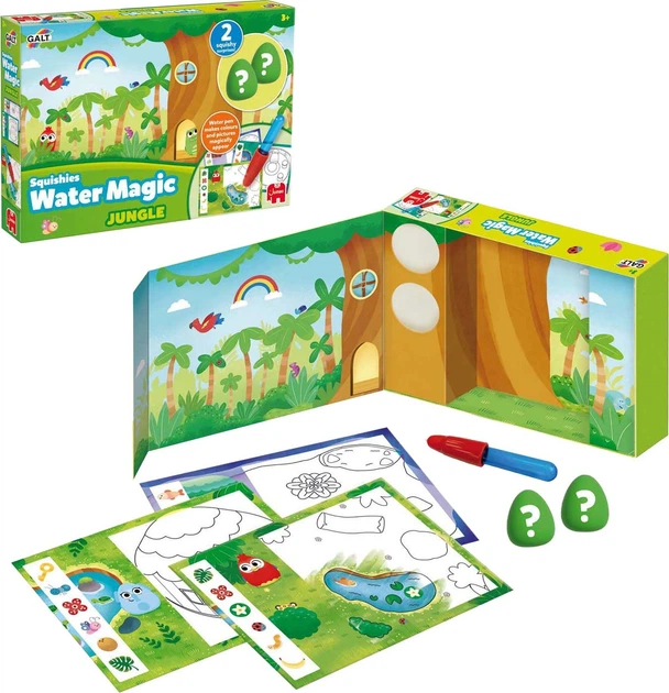 Чарівні іграшки Jumbo Water Magic: Squishies Jungle 2051769 (8721017601555) - зображення 3
