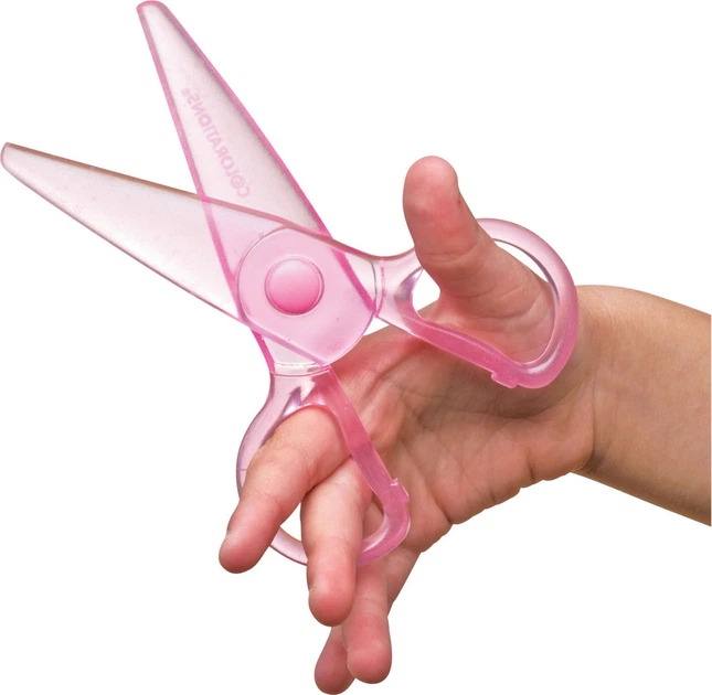 Набір пластикових ножиць Colorations 12 шт 6040296 (191487029230) - зображення 4