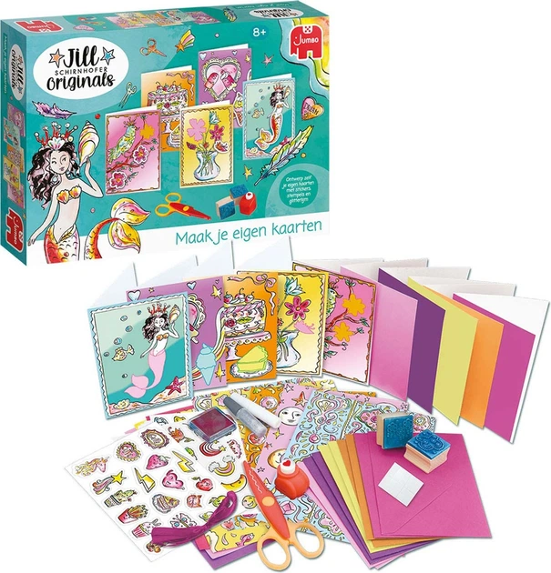Креативний набір Jumbo Jill: Створи свої власні картки 2051549 (8710126199091) - зображення 3