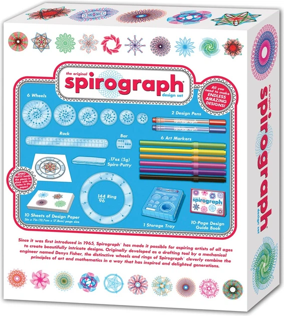 Креативний набір PlayMonster Spirograph Design Set 4650038 (819441010062) - зображення 2