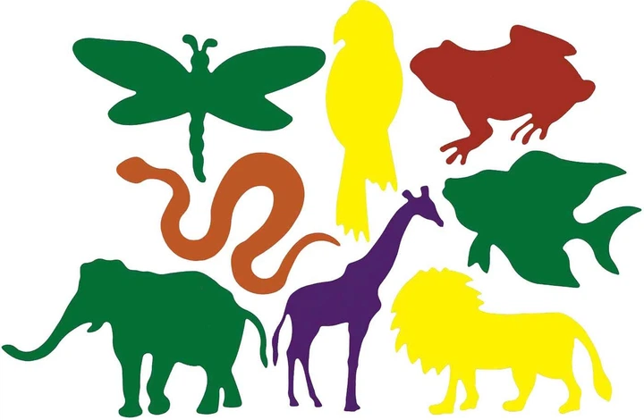 Набір фігурок для скретч-карт Colorations у формі тварин 48 шт 6040576 (5710903613843) - зображення 2