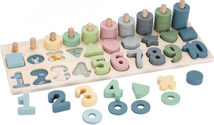Ігрова дошка Playwood для навчання рахуванню та формуванню 2490414 (6912345678902) - зображення 2