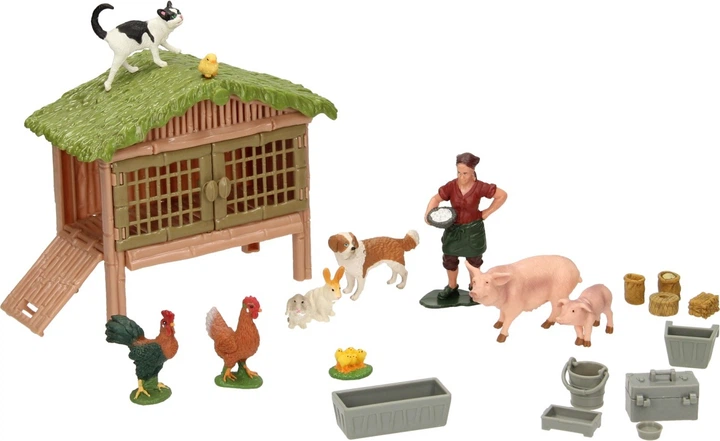Zestaw do zabawy ZHONGJIEMING TOYS Farm animal 7220518 (8718012057371) - obraz 3