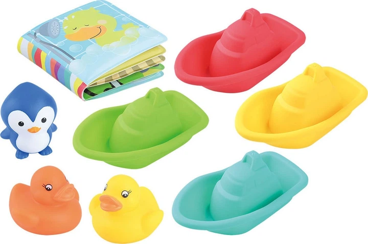 Zestaw do kąpieli PlayGo Bath Time Float and Play 8 elementów 8150465 (4892401019134) - obraz 2
