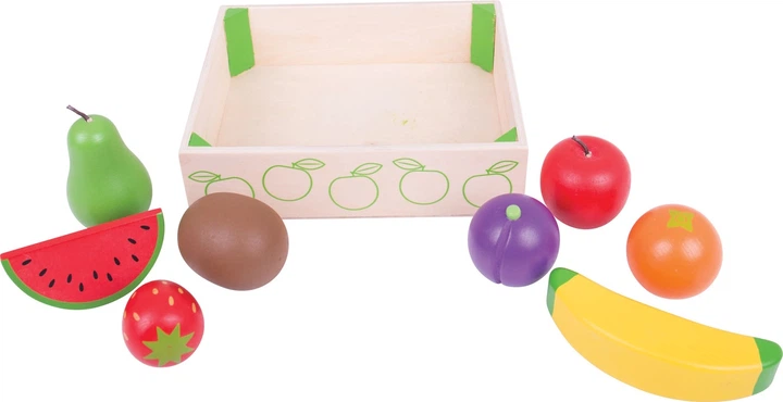 Zestaw do zabawy Bigjigs Toys pudełko z owocami drewniane 2999597 (691621174760) - obraz 4