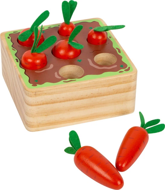Zestaw do zabawy Small Foot marchewka drewniana 5410253 (4020972122124) - obraz 2