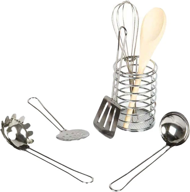 Zestaw do zabawy Bigjigs Toys Słoik na sztućce 3000020 (691621850411) - obraz 4