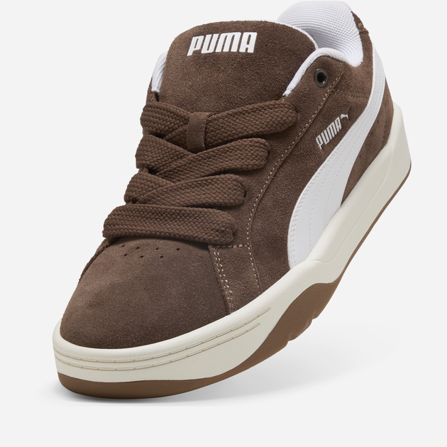 Женские кеды замшевые низкие Puma Park Lifestyle Easy 40070715 38.5 (5.5UK) 24.5 см Chocolate/White (4069161782893) - изображение 5
