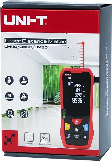 Dalmierz laserowy UNI-T LM60 (6935750539156) - obraz 3
