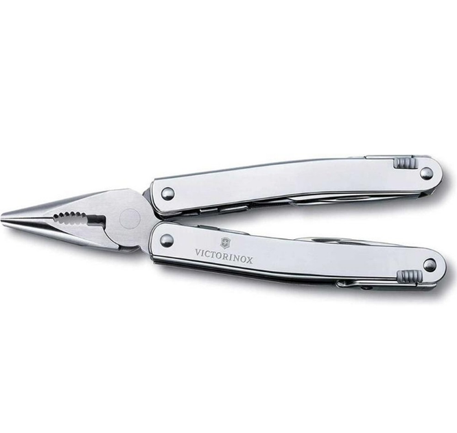 Мультитул Victorinox SwissTool Spirit X Plus Ratchet 36 функций 105 мм бит нейлоновый чехол (Vx30236.N) - изображение 3