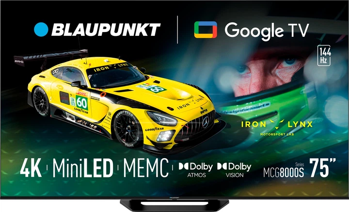 Телевизор Blaupunkt MiniLED 75" 75MCG8000S - Фото 1 Телевизор Blaupunkt MiniLED 75" 75MCG8000S - изображение 1