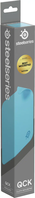 Podkładka pod myszkę SteelSeries QcK Large Aqua (5707119066594) - obraz 4