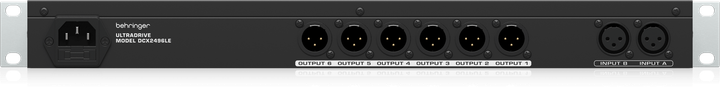 Cyfrowy procesor głośnikowy Behringer ULTRADRIVE DCX2496LE (000-B0S01-00010) - obraz 5