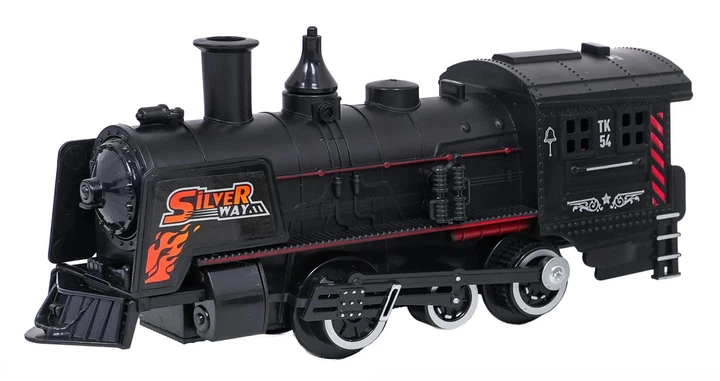 Kolejka Retro Silver Way z funkcją dymu świateł i dźwięku (5903864973136) - obraz 11