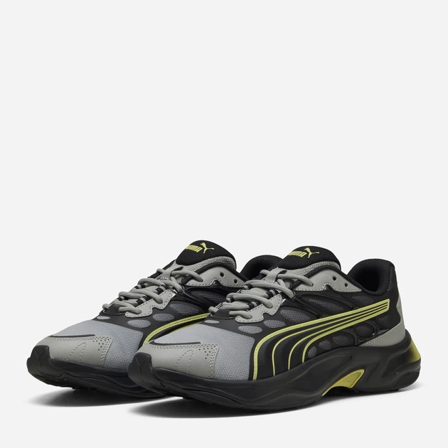 Мужские кроссовки Puma Insphere 40471602 43 (9UK) 28 см Smokey Gray-Puma Black-Lime Smash (4069161869839) - изображение 3