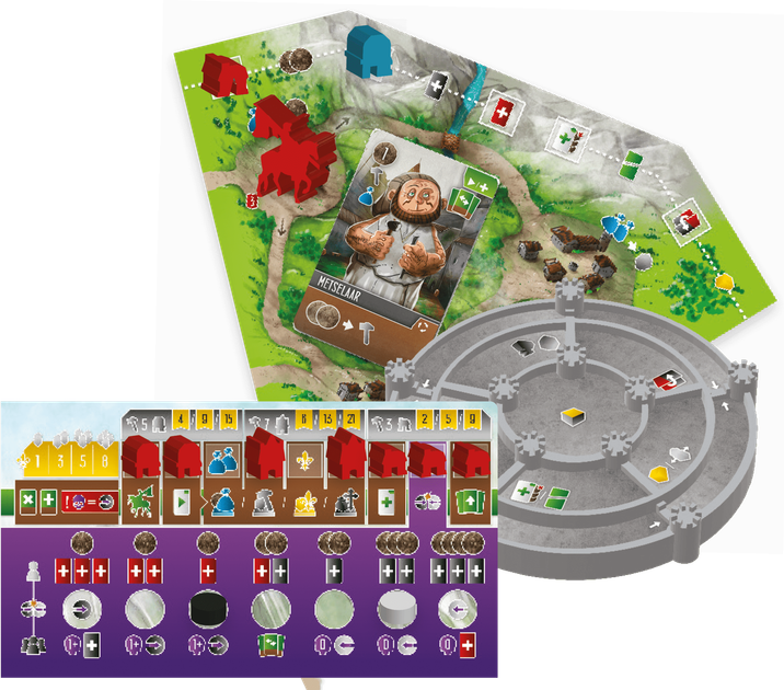 Gra planszowa White Goblin Games Viscounts of the Western Kingdom (edycja niemiecka) (8718026303563) - obraz 2